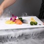 Menu55 - Sushi plate and dry ice