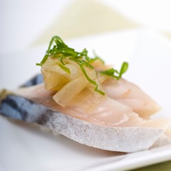 Menu55 - Saba sashimi 3ks
Makrela...
