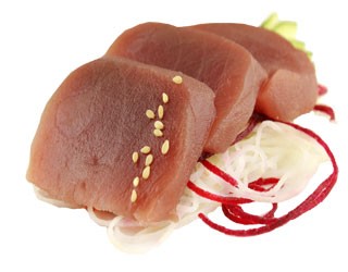 Menu55 - Maguro sashimi 3ks
Tuňák...